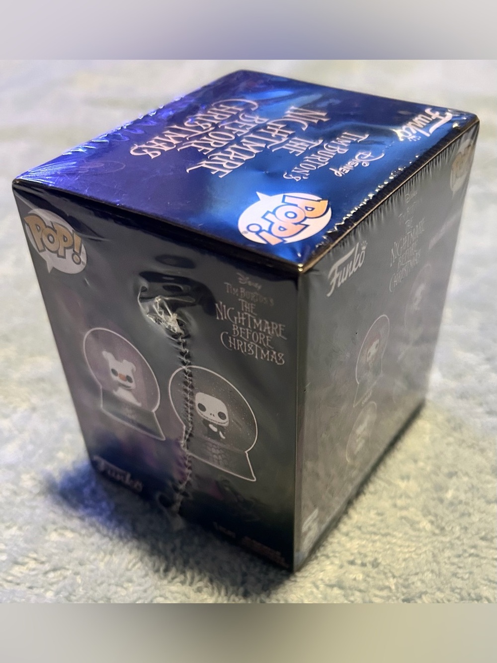 FUNKO POP NIGHTMARE BEFORE CHRISTMAS OOGIE BOOGIE SNOW-GLOBE/SEALED IN PLASTIC - Picture 3 of 7